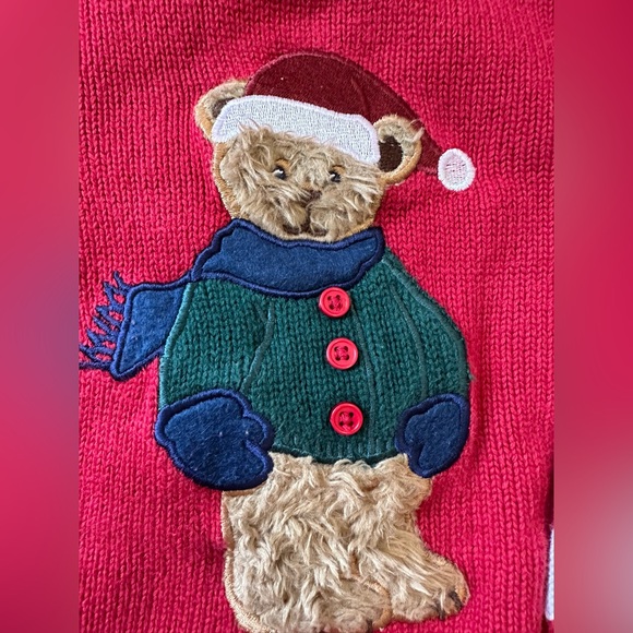 Greendog Teddy bear Christmas sweater - Picture 2 of 6